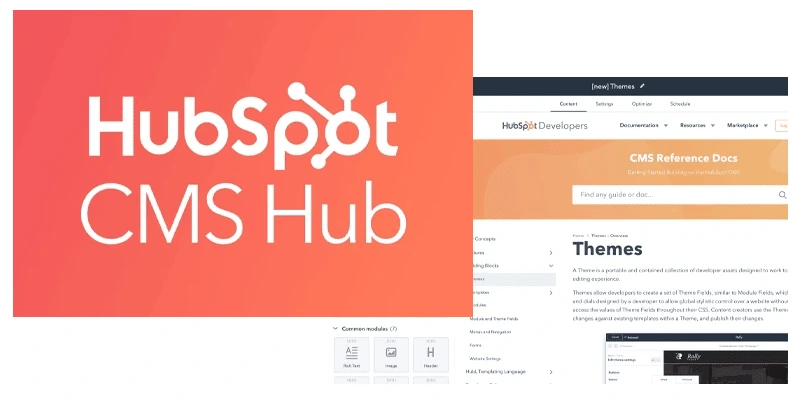 hubspot cms web design dashboard