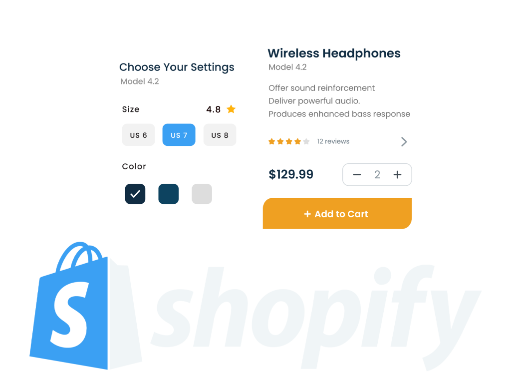 shopify website design